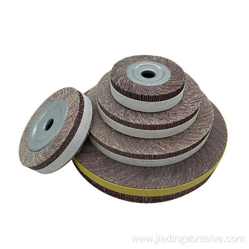 aluminium abrasive chucking flap wheels for polishing pipe